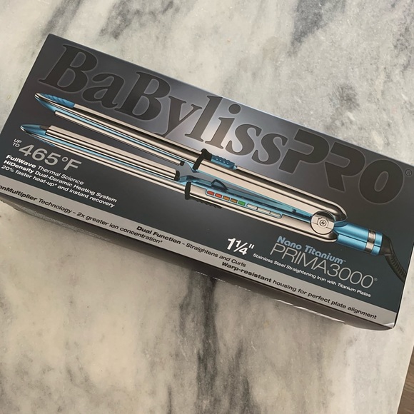 BaBylissPRO 1 1/4” Nano Titanium Prima 3000 Iron